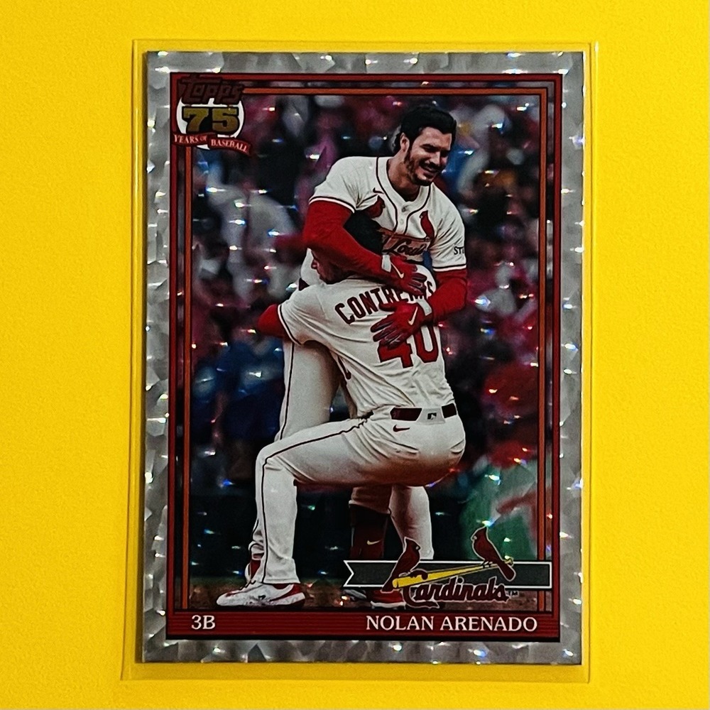 2026 Topps Series‎ 1 Nolan Arenado 1991 Topps Silver Holofoil #T91-95 Cardinals